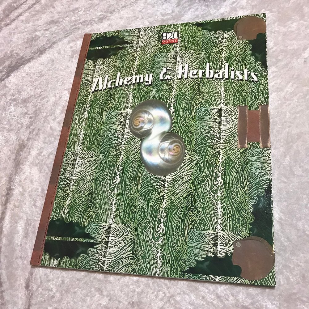 Alchemy & Herbalists Book GUC A d20 Guidebook BAS1003 by Steven Schend Bastion